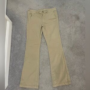 American Eagle Tan Kick boot pants